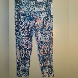 Calvin Klein Performance Printed High-Waist 7/8 Length Leggings Size (Large)